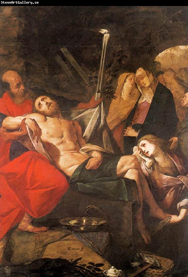 CRESPI, Giovanni Battista Entombment of Christ dfg